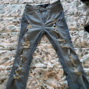 Ripped jeans-Hollister